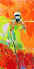 Olympic Canvas Paintings - Olympic Pole Vaulting